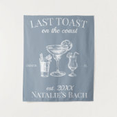 最後のトーストオンザコーストビーチバチェロレッテ タペストリー (正面)