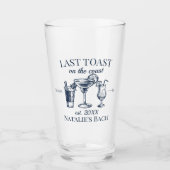 最後のトーストオンザコーストビーチバチェロレッテ タンブラーグラス (正面)