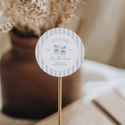 最後のトーストオンザコーストビーチバチェロレッテ ラウンドシール