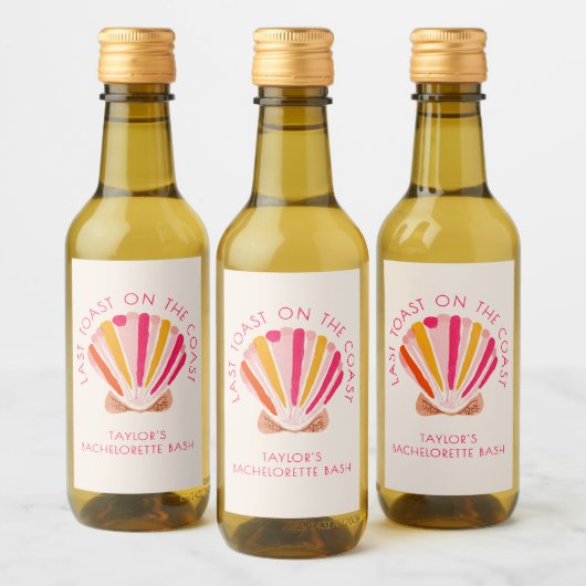 最後のトーストオンザコーストビーチバチェロレッテ ワインラベル (ボトル)