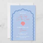 最後のトーストオンザコーストビーチバチェロレッテ 招待状 (正面)