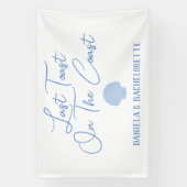 最後のトーストオンザコーストビーチバチェロレッテ 横断幕 (縦)