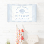 最後のトーストオンザコーストビーチバチェロレッテ 横断幕 (インサイチュ)