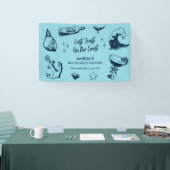 最後のトーストオンザコーストビーチバチェロレッテ 横断幕 (トレードショー)