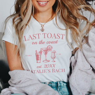 最後のトーストオンザコーストビーチバチェロレッテ Tシャツ
