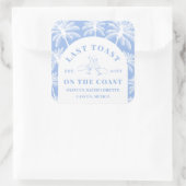 最後のトーストオンザコーストビーチ沿岸バチェロレッテ スクエアシール (バッグ)