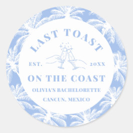 最後のトーストオンザコーストビーチ沿岸バチェロレッテ ラウンドシール