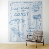 最後のトーストオンザコーストブルーバチェロレッテ タペストリー (インサイチュ)