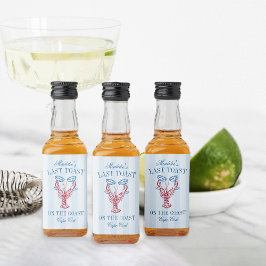 最後のトーストオンザコーストロブスターバチェロレッテ リキュールボトルラベル