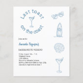 最後のトーストコーストバチェロレッテの週末の招待 (正面)