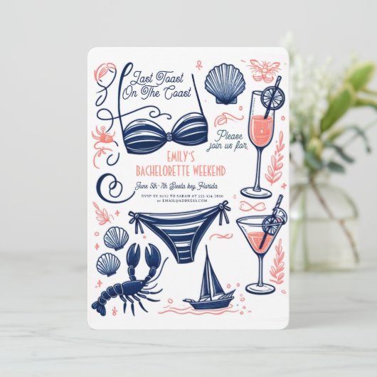 最後のトーストコーストバチェロレッテ週末 招待状 (スタンド正面)