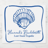 最後のトーストドリンクラベル リキュールボトルラベル (シングルラベル)