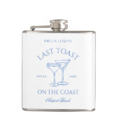 最後のトースト・オン・ザ・コーストバチェロレッテ週末 フラスク (正面)