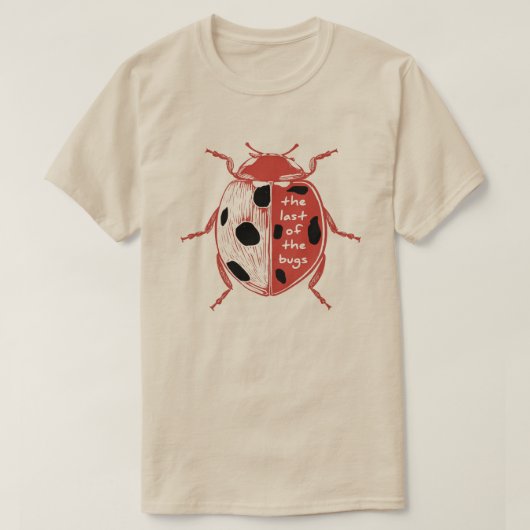 最後のバグ てんとう虫の愛好家 レディバグ Tシャツ (デザイン正面)