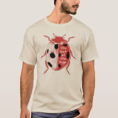 最後のバグ てんとう虫の愛好家 レディバグ Tシャツ (正面)