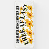 最後のバナーで無料 横断幕 (縦)