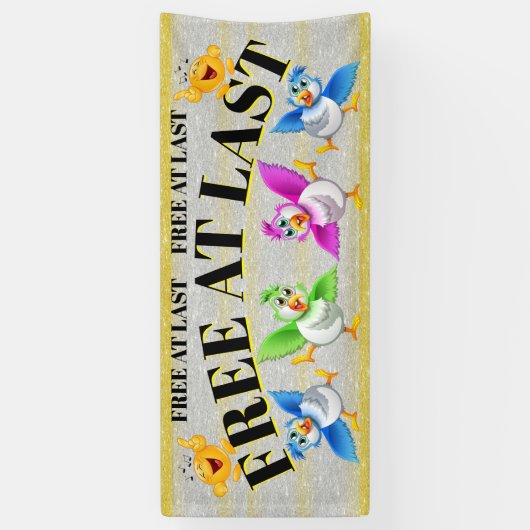 最後のバナーで無料 横断幕 (縦)