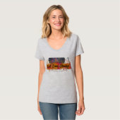 最後のバンド永続的な女性のティー Tシャツ (正面フル)