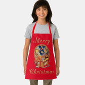 最後のパッケージクリスマス エプロン (インサイチュ)