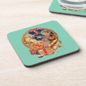 最後のパッケージコースター コースター (左側)