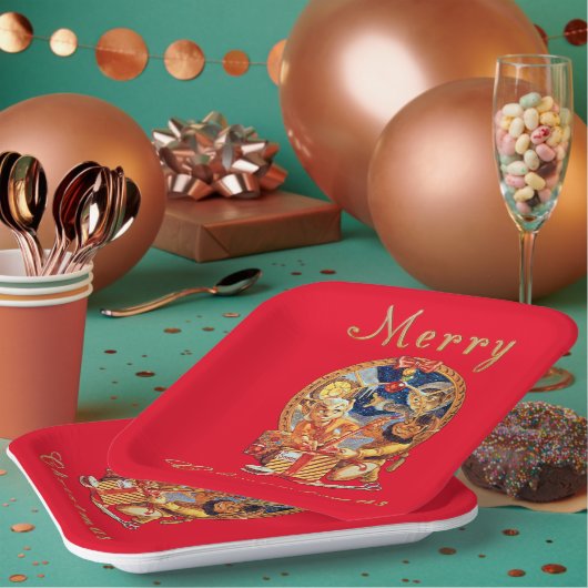 最後のパッケージ ペーパープレート (複数)