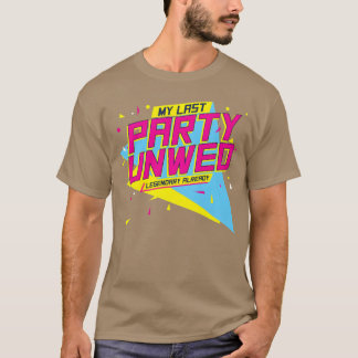 最後のパーティー 未婚 90年代 バチェロレッテパーティー セット 1 2 ブラ Tシャツ