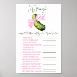 最後のピクルス、シャワーゲームを混ぜよう ポスター