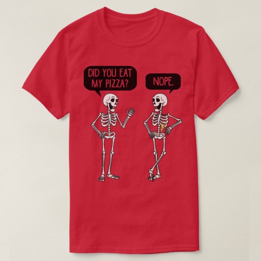 最後のピ食べザはピザを好きじゃなイタリアンいか Tシャツ (デザイン正面)