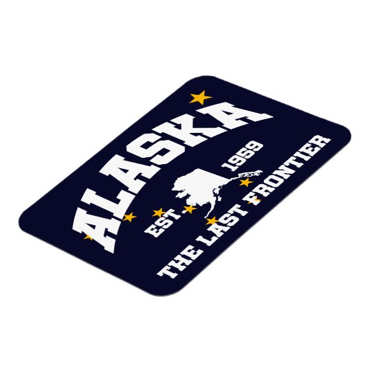 最後のフロンティアであるアラスカ マグネット (左側)