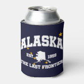 最後のフロンティアであるアラスカ 缶クーラー (缶正面)