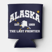 最後のフロンティアであるアラスカ 缶クーラー (正面)