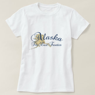 最後のフロンティアTシャツのアラスカ Tシャツ