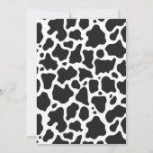 最後のホームダウンバチェロレッテ/ブライダルシャワーへの招待 招待状 (裏面)