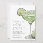 最後のマルガリータを恋しく思ブライダルシャワーとする 招待状 (正面)