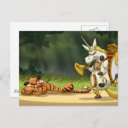 最後のユニコーンのポストカード ポストカード (正面/裏面)