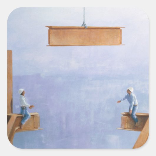 最後のリンクを配置する スクエアシール (正面)