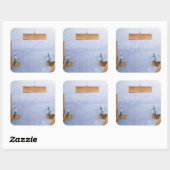 最後のリンクを配置する スクエアシール (シート)