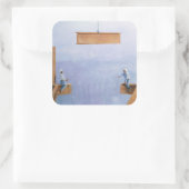 最後のリンクを配置する スクエアシール (バッグ)