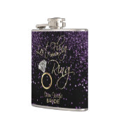 最後のリングや輪 – 紫 フラスク (左)