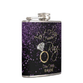 最後のリングや輪 – 紫 フラスク (右)