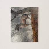 最後のリーフの後の滝 ジグソーパズル (縦)