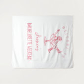 最後のロデオバチェロレッテ週末ファンキーの手引き タペストリー (正面(横))