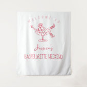 最後のロデオバチェロレッテ週末ファンキーの手引き タペストリー (正面)