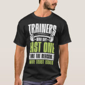 最後の一人が理由と言うトレーナー Tシャツ (正面)