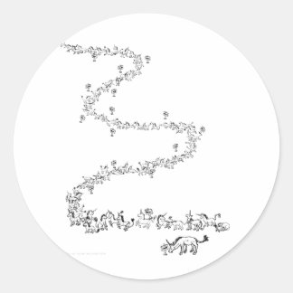 「最後の一角獣」 ラウンドシール