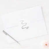 「最後の一角獣」 ラウンドシール (封筒)