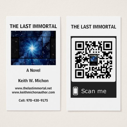 最後の不滅の名刺最新LIGHT Ver (正面&裏面)