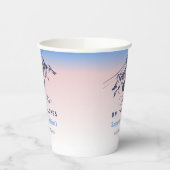 最後の乾杯 オン・ザ・スロープ スキー ブライズメイド COED バチェロレッテ パーティー 紙コップ (左)