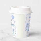 最後の乾杯 スキースロープでの独身最後の週末 紙コップ (右)