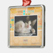 最後の事 メタルオーナメント (左)